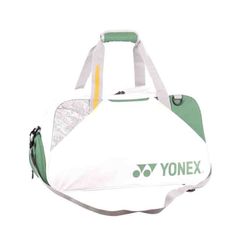Yonex Sports Bag Club Medium Boston (1 main compartment, shoe compartment) white